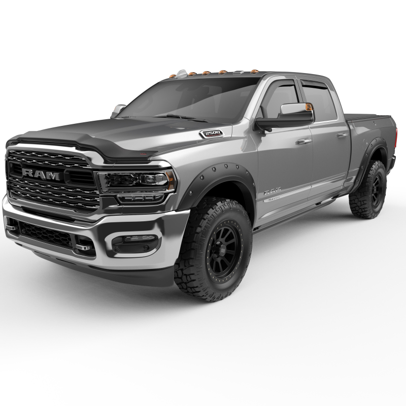 Ram 3500 Fender Flares - Front + Rear - EGR - Bolt-On Series Premium - Black - `19-`23