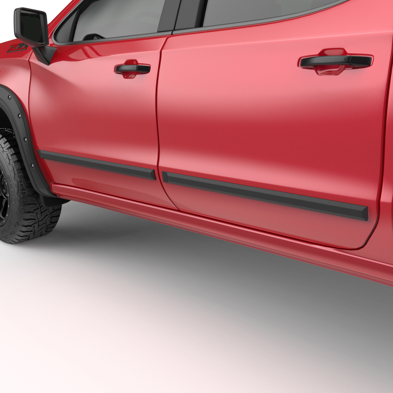 GMC Sierra Body Side Molding - EGR - Rugged Style - Black - `19-`25