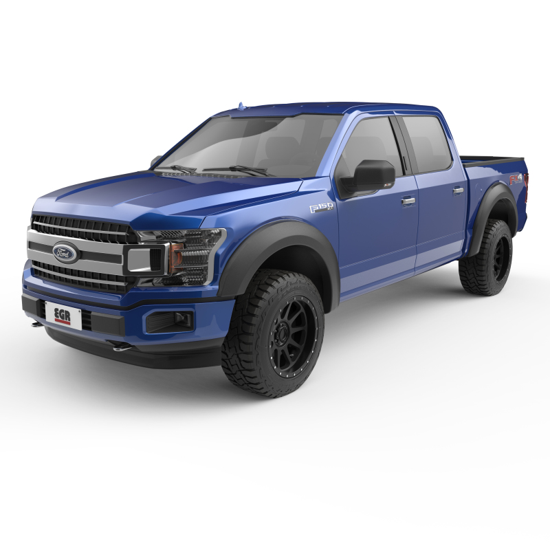 Ford F-150 Fender Flares - EGR - Bolt On, Baseline, Rugged Style - `18-`20 Ford F-150 Fender Flares - EGR - Bolt On, Baseline, Rugged Style - `18-`20