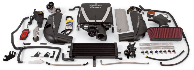 Chevrolet Corvette Supercharger - Edelbrock - Stage 1 - Street Kit - `08-`13 Chevrolet Corvette Supercharger - Edelbrock - Stage 1 - Street Kit - `08-`13