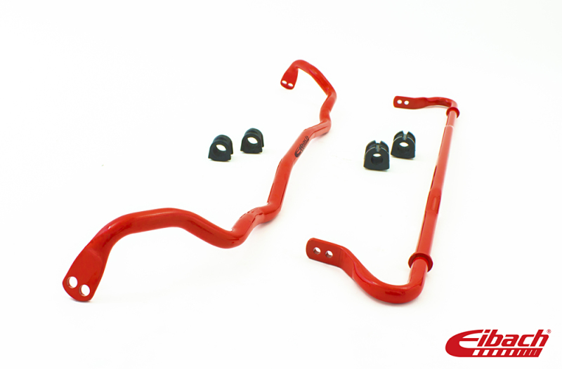 Mazda Mazda 3 Sway Bar Kit - Front + Rear - Eibach - 25mm Tubular, Front Non-Adjustable + Rear 2-Way Adjustable - 2012