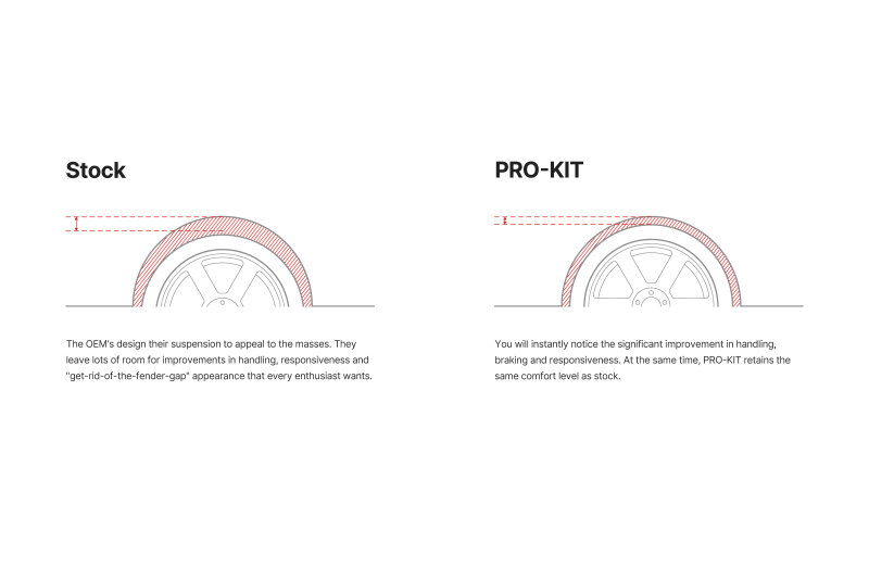 BMW M4 Coilover Suspension Kit - Front - Eibach - Pro-Kit - `21-`26