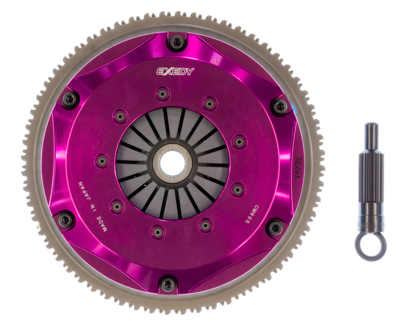 Hyundai Genesis Coupe Clutch Kit - Exedy - Hyper Twin Cerametallic, Sprung Center Disc - `10-`12