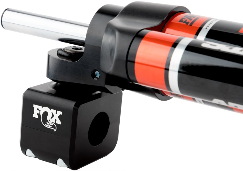 Ford F250 Steering Stabilizer - FOX - 2.0 Factory Race Series ATS - Black Anodized - `17-`19
