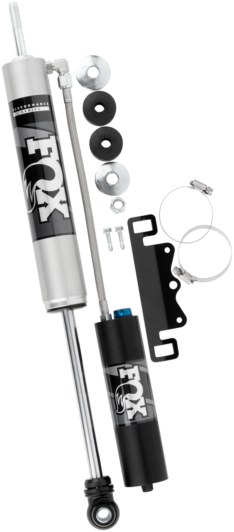 Ford F250 Coilover Suspension Kit - Front - FOX - 2.0 Performance Series Remote Reservoir Adj. - `17-`19