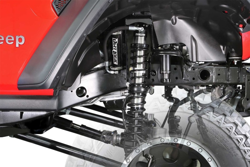 Jeep JL Suspension Lift Kit - Front - Fabtech - Long Arm Kit; For 3 In. And 5 In. Lift - `18-`27