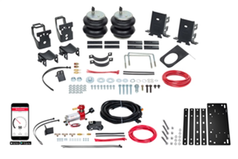 Ford F350 Air Suspension Kit - Rear - Firestone - Wireless Ride-Rite All-In-One - `11-`16 Ford F350 Air Suspension Kit - Rear - Firestone - Wireless Ride-Rite All-In-One - `11-`16