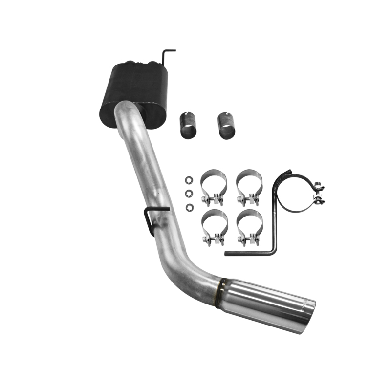 Chevrolet Silverado Performance Exhaust - Rear - Flowmaster - American Thunder Cat-Back - Polished - `01-`07