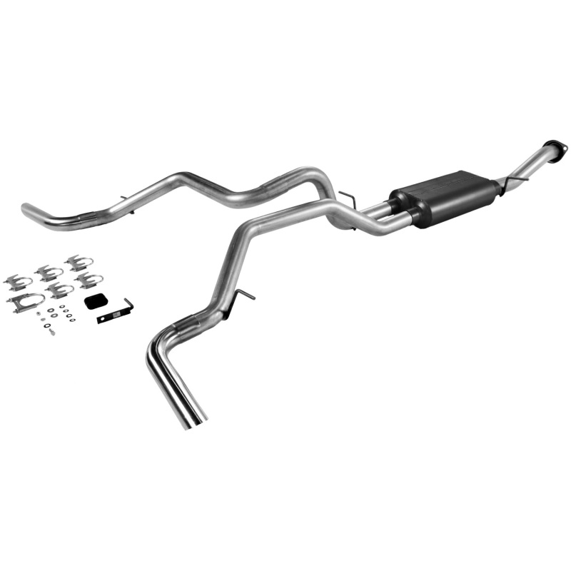 Chevrolet Tahoe Performance Exhaust - Rear - Flowmaster - American Thunder Cat-Back - `00-`03