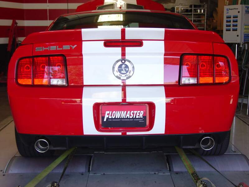 Ford Mustang California Special Performance Exhaust - Rear - Flowmaster - Force II Axle-Back with 60 Series Mufflers - `05-`10