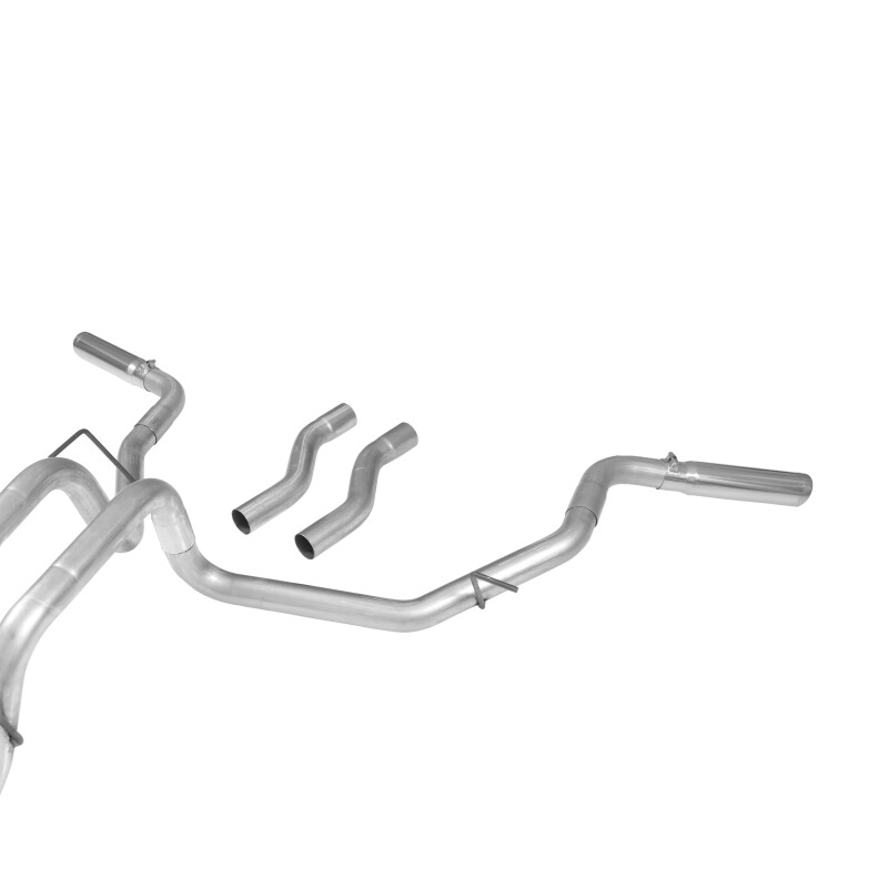 Ford F-150 Performance Exhaust - Rear - Flowmaster - Force II Cat-Back - Polished - `04-`08