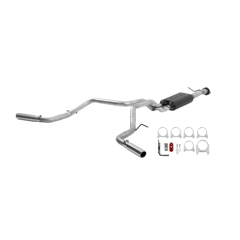 Chevrolet Tahoe Performance Exhaust - Rear - Flowmaster - American Thunder Cat-Back, Super 50 Series - `04-`06