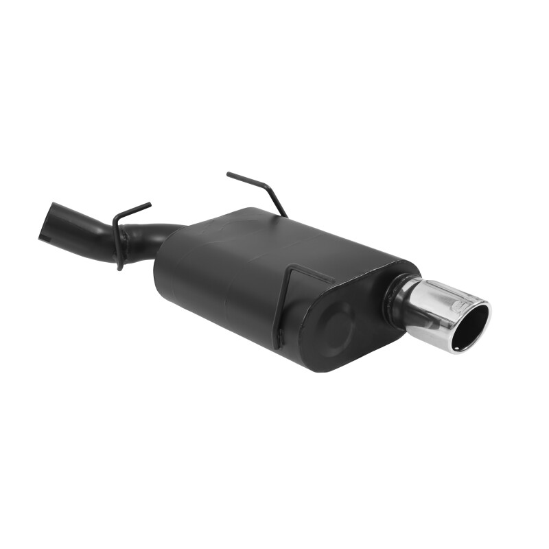 Ford Mustang Performance Exhaust - Rear - Flowmaster - Axle-Back, American Thunder, 60 Series, 4.00-inch Polished Stainless Steel Tips - `05-`09