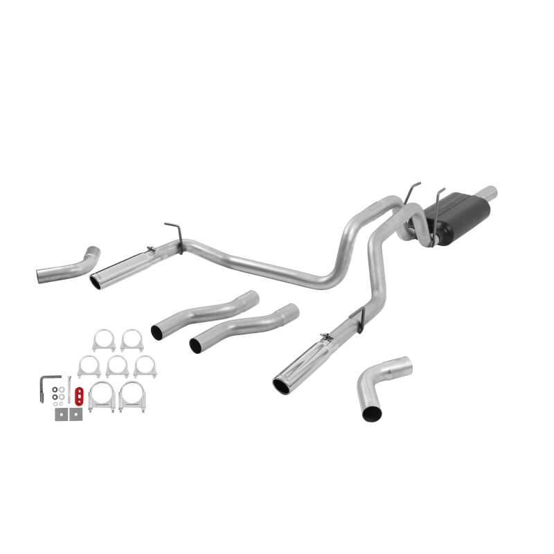 Dodge Ram 1500 Performance Exhaust - Flowmaster - American Thunder Cat Back - `06-`08