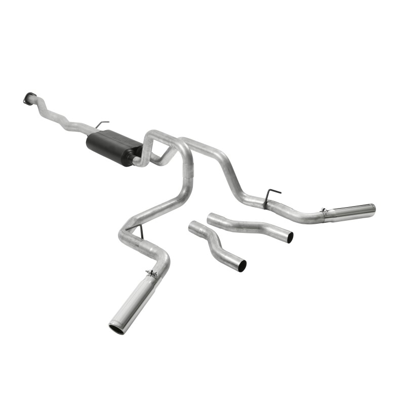 Chevrolet Silverado 1500 Performance Exhaust - Flowmaster - Cat Back American Thunder - `04-`07