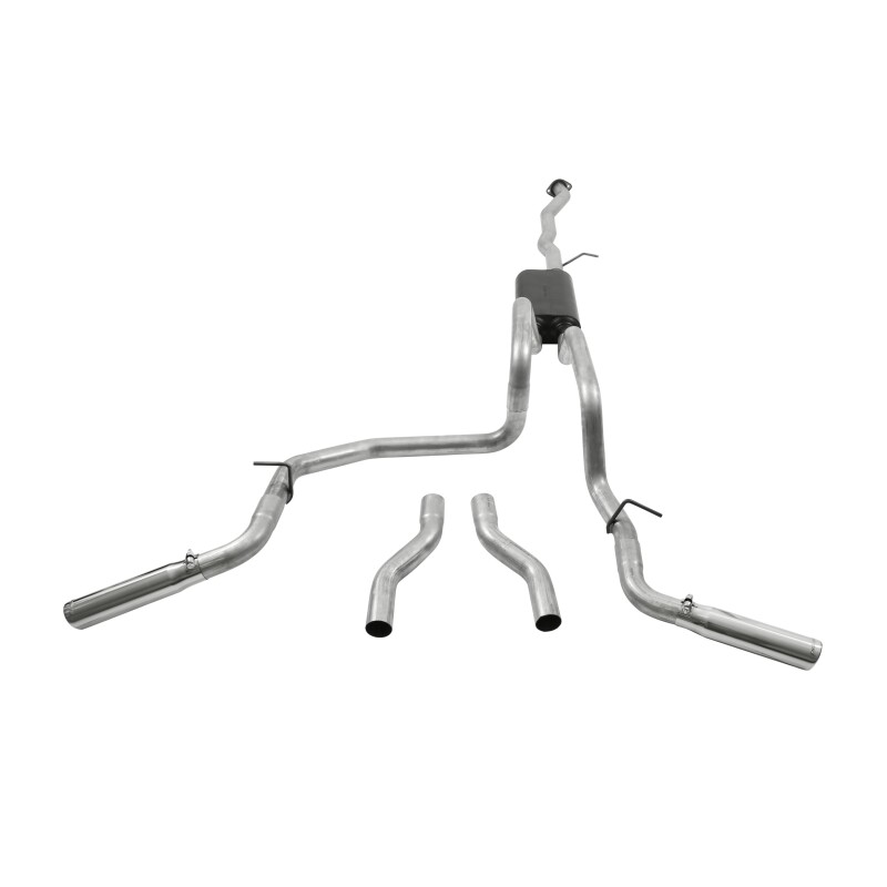 Chevrolet Silverado 1500 Performance Exhaust - Flowmaster - Cat Back American Thunder - `04-`07