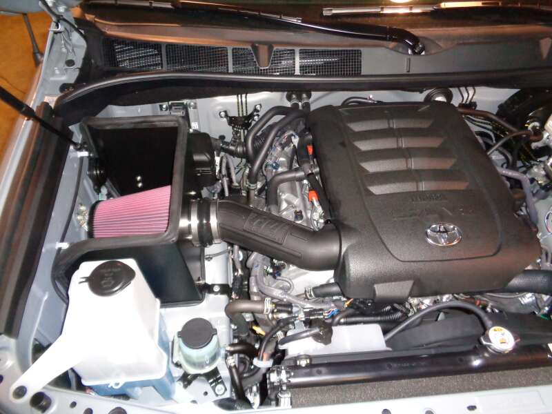 Toyota Tundra Performance Air Intake - Flowmaster - Delta Force - Black - `12-`18