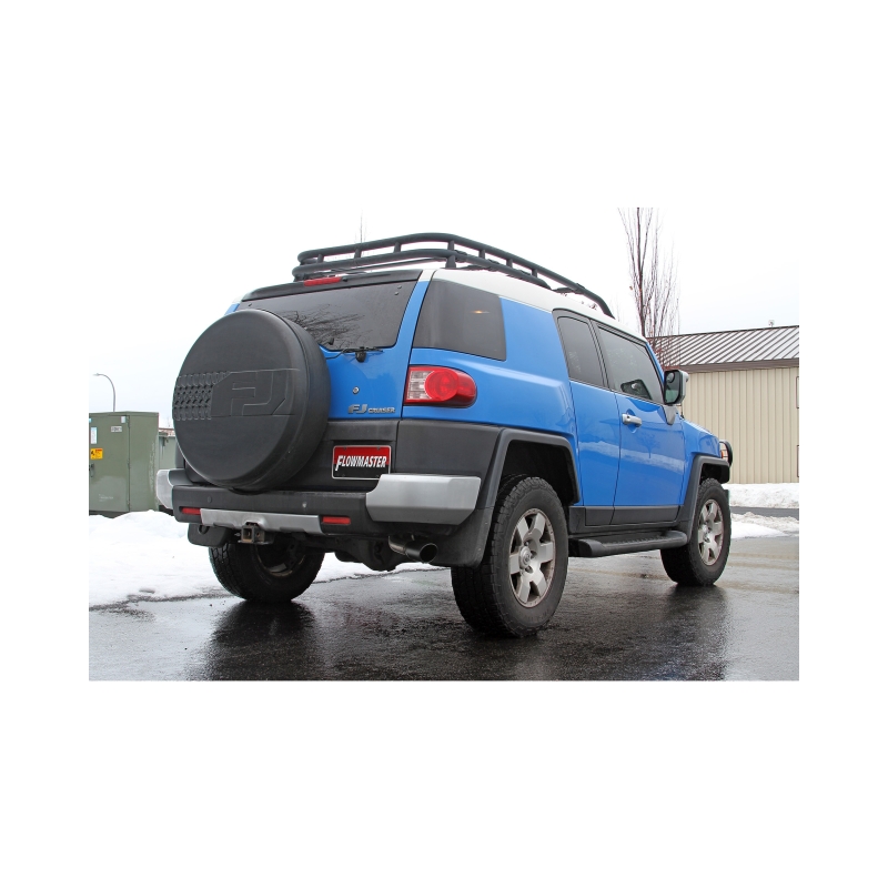 Toyota FJ Cruiser Performance Exhaust - Flowmaster - FlowFX Cat-Back - black - `07-`14