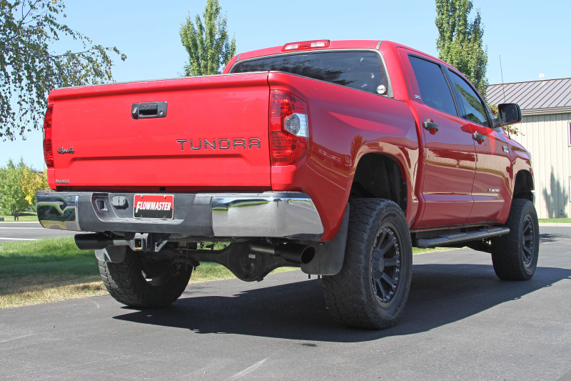 Toyota Tundra Performance Exhaust - Flowmaster - Flow FX Cat-Back - Black - `09-`21