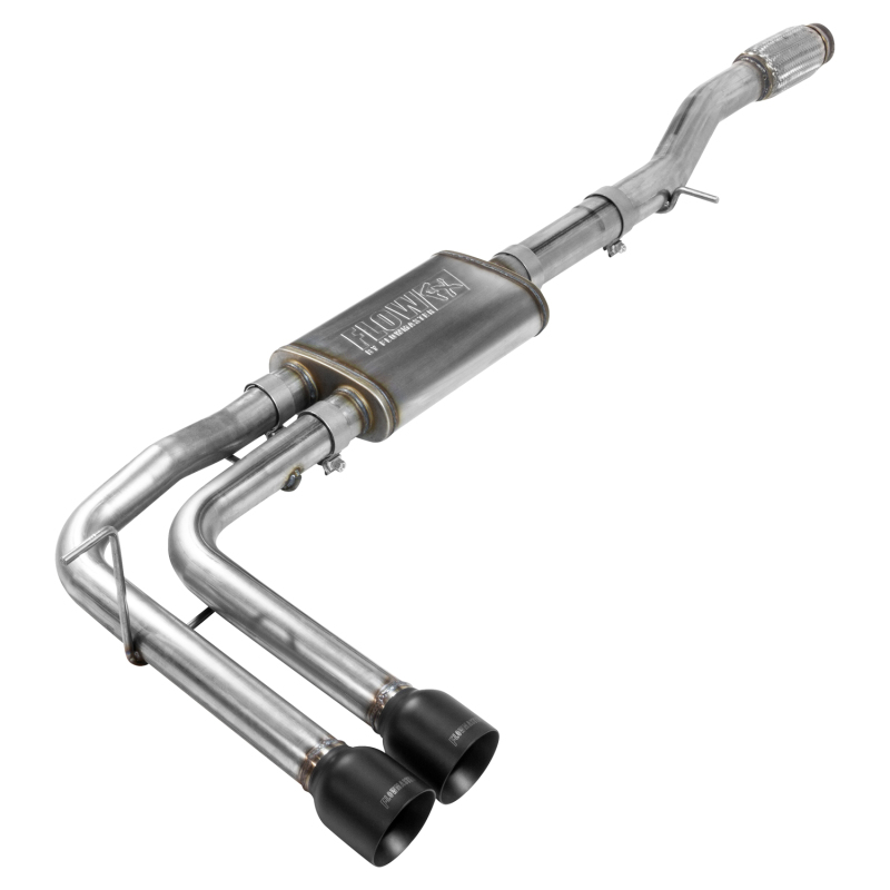 Chevrolet Silverado 1500 Performance Exhaust - Rear - Flowmaster - Flow FX Cat-Back - Black - `14-`19