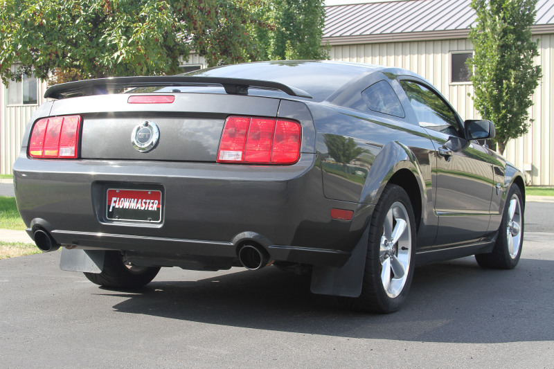 Ford Bullitt Performance Exhaust - Rear - Flowmaster - FlowFX Axle-Back - Black - `05-`10