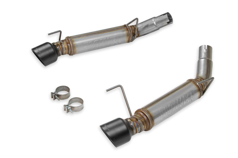 Ford California Special Performance Exhaust - Rear - Flowmaster - FlowFX Axle-Back - Black - `05-`10