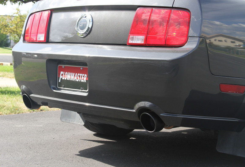Ford California Special Performance Exhaust - Rear - Flowmaster - FlowFX Axle-Back - Black - `05-`10
