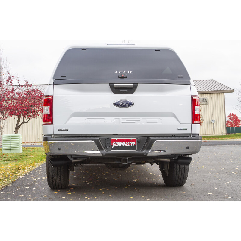 Ford F-150 Performance Exhaust - Flowmaster - Flow FX Cat-Back - Black - `15-`20
