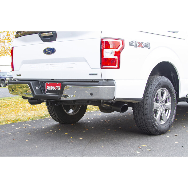 Ford F-150 Performance Exhaust - Flowmaster - Flow FX Cat-Back - Black - `15-`20