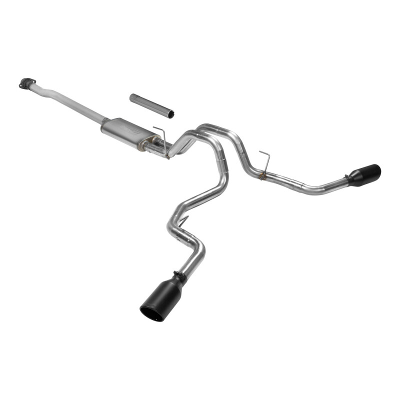 Ford F-150 Performance Exhaust - Flowmaster - Flow FX Cat-Back - Black - `15-`20