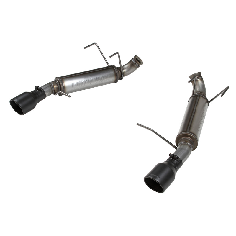 Ford Mustang Performance Exhaust - Dual Out Rear Exit - Flowmaster - Flow FX Axle-Back - Black - `11-`14