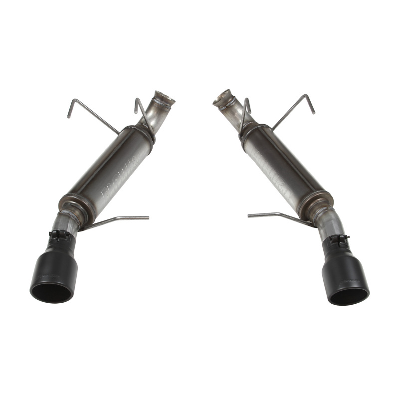 Ford Mustang Performance Exhaust - Dual Out Rear Exit - Flowmaster - Flow FX Axle-Back - Black - `11-`14