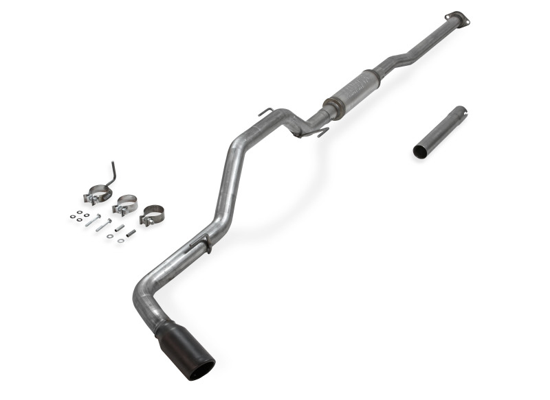 Toyota Tacoma Performance Exhaust - Single Rear Exit - Flowmaster - Flow FX Cat-Back - Black - `05-`15