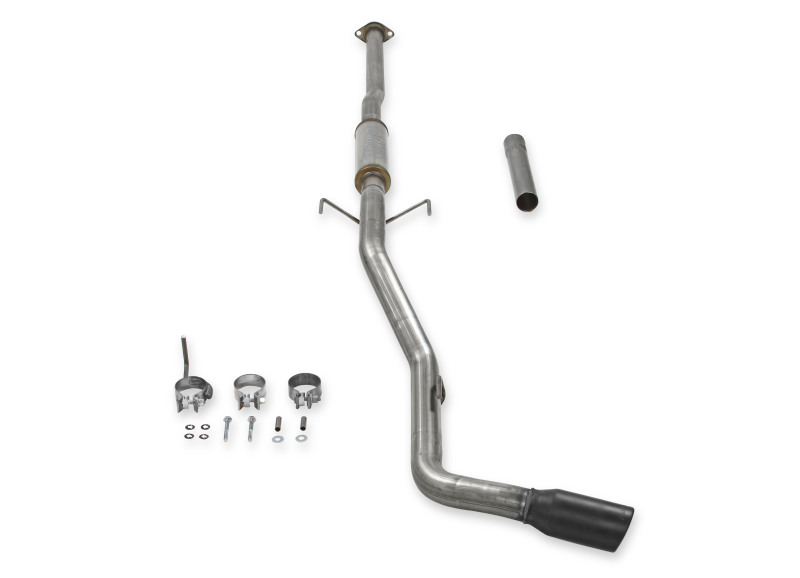 Toyota Tacoma Performance Exhaust - Single Rear Exit - Flowmaster - Flow FX Cat-Back - Black - `05-`15