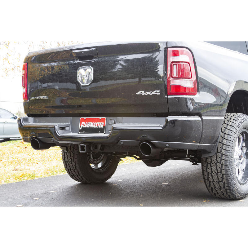 RAM 1500 Performance Exhaust - Flowmaster - Cat Back, Flow FX - Black Ceramic Coated - `19-`24