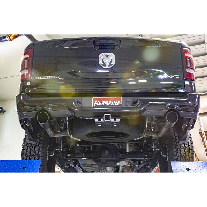 RAM 1500 Performance Exhaust - Flowmaster - Cat Back, Flow FX - Black Ceramic Coated - `19-`24
