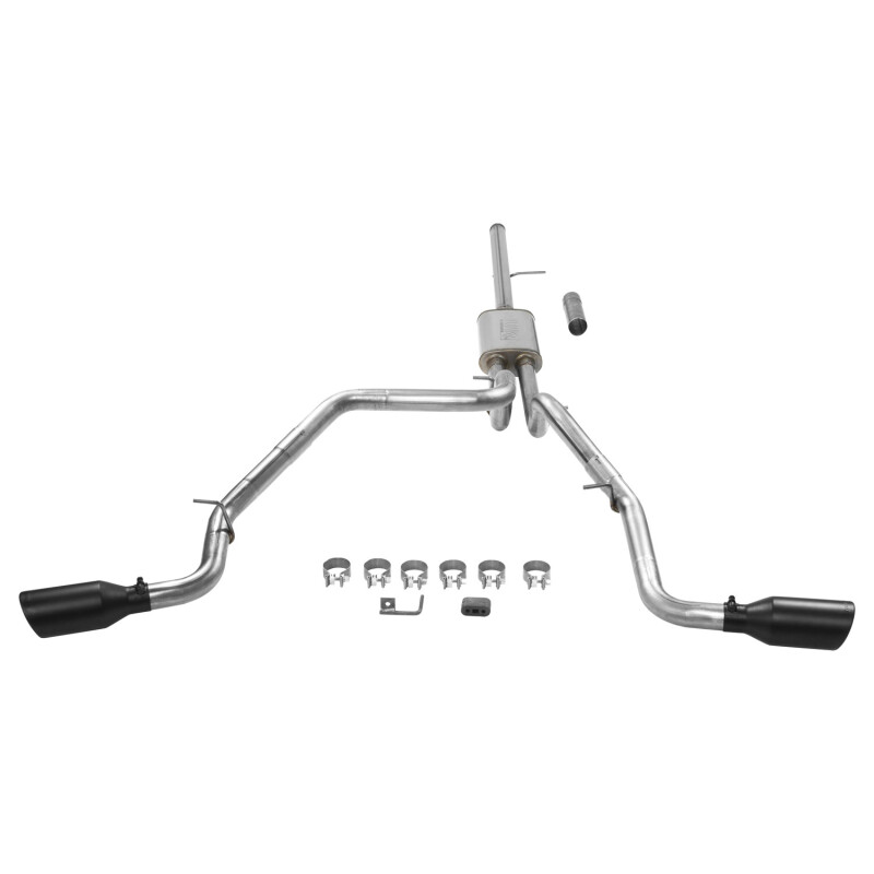 Chevrolet Silverado 1500 Performance Exhaust - Flowmaster - Flow FX Cat-Back - Black - `19-`26