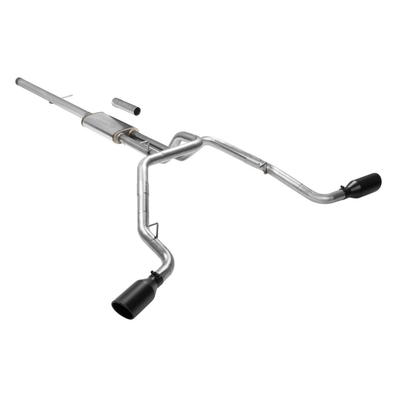 Chevrolet Silverado 1500 Performance Exhaust - Flowmaster - Flow FX Cat-Back - Black - `19-`26