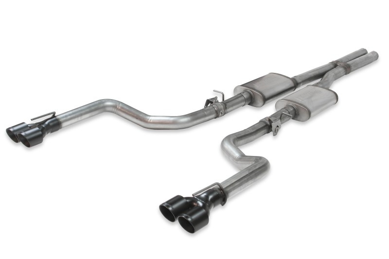 Dodge Challenger R/T Performance Exhaust - Flowmaster - FlowFX Cat-Back, Scavenger X-pipe, Performance Mufflers - Black - `17-`23
