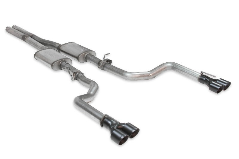 Dodge Challenger R/T Performance Exhaust - Flowmaster - FlowFX Cat-Back, Scavenger X-pipe, Performance Mufflers - Black - `17-`23