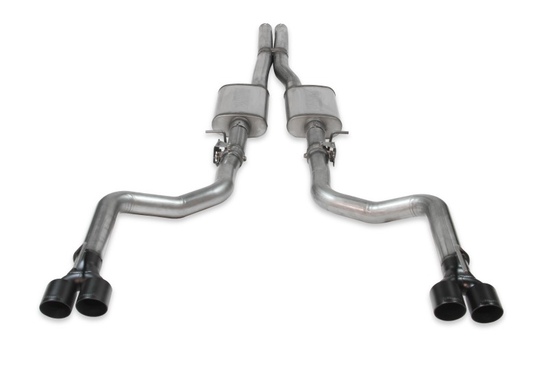 Dodge Challenger T/A Performance Exhaust - Flowmaster - FlowFX Cat-Back, Scavenger X-pipe, Performance Mufflers - Black - `17-`23