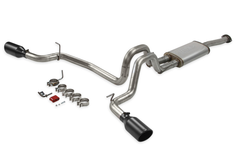 Toyota Tacoma Performance Exhaust - Rear - Flowmaster - FlowFX Cat-Back, Dual Exit - Black - `16-`23