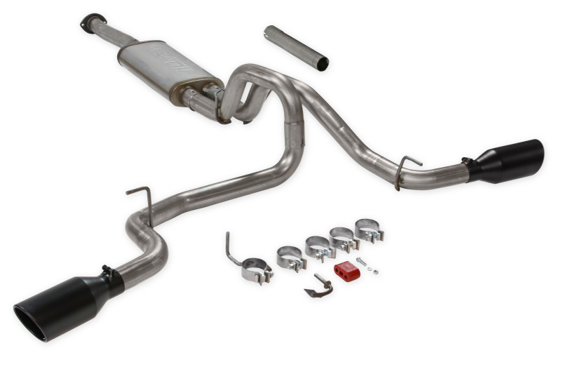 Toyota Tacoma Performance Exhaust - Rear - Flowmaster - FlowFX Cat-Back, Dual Exit - Black - `16-`23