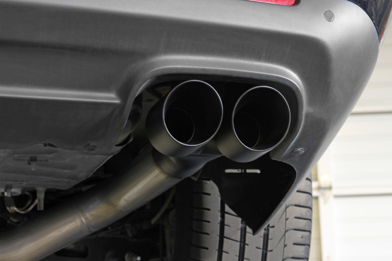Dodge Challenger R/T Scat Pack Performance Exhaust - Rear - Flowmaster - Flow FX Cat-Back + Scavenger Series® X-pipe - Black - `15-`23