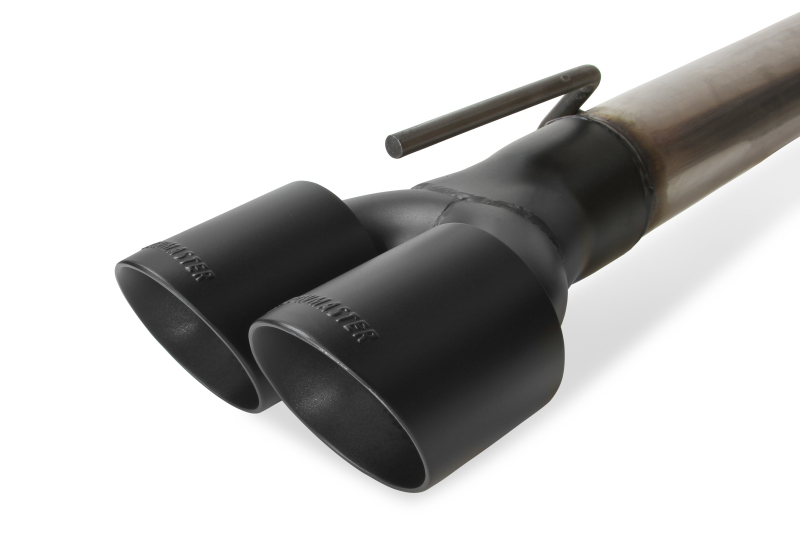 Dodge Challenger R/T Scat Pack Performance Exhaust - Rear - Flowmaster - Flow FX Cat-Back + Scavenger Series® X-pipe - Black - `15-`23