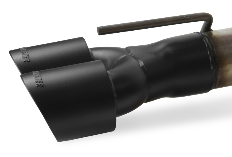 Dodge Challenger SRT392 Performance Exhaust - Rear - Flowmaster - Flow FX Cat-Back + Scavenger Series® X-pipe - Black - `15-`23