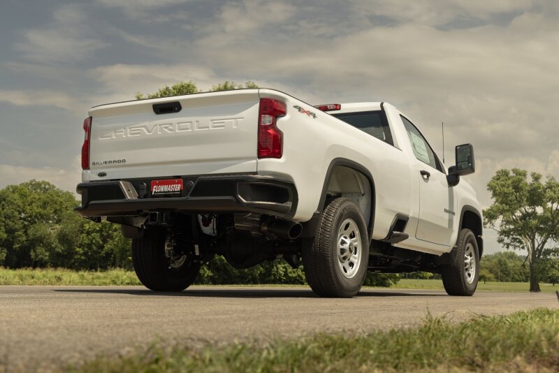 Chevrolet Silverado 2500HD Performance Exhaust - Single Exit - Flowmaster - Flow FX Cat-Back - `20-`26