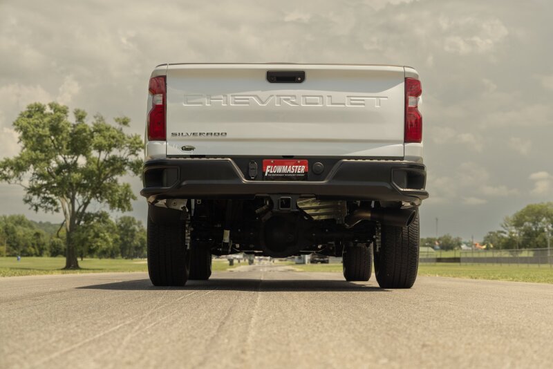 Chevrolet Silverado 3500HD Performance Exhaust - Single Exit - Flowmaster - Flow FX Cat-Back - `20-`26