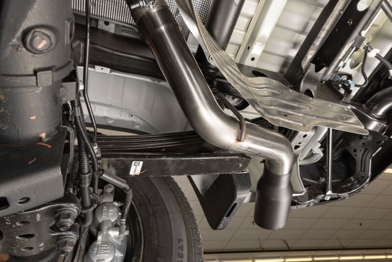 Chevrolet Silverado 3500HD Performance Exhaust - Single Exit - Flowmaster - Flow FX Cat-Back - `20-`26