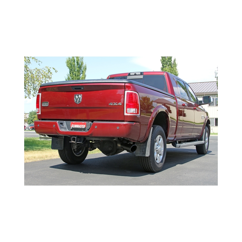 RAM 2500 Performance Exhaust - Flowmaster - Cat Back, Single Side Exit, Flow FX - Black - `14-`24
